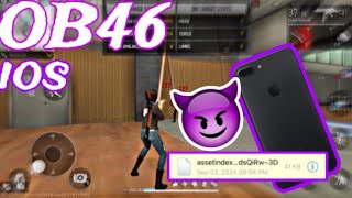 FF OB46 HACK IOS 😱🤯 FREE FIRE  IOS [upl. by Euton]