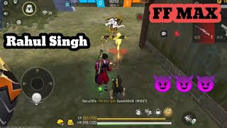 Free Fire 🔥 Max  Rahul Singh  Custom 2v2 😈 Free Fire [upl. by Ecydnak]