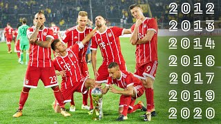 FC Bayern vs Borussia Dortmund  All Supercup Matches [upl. by Jeaz]