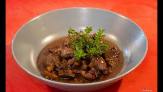 ROGNON DE BOEUF AU VIN ROUGE [upl. by Rotsen]