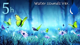 Relaxing piano music for Deep Sleep♫  Water sounds  Spa Massage Relax Focus Study  睡眠音楽 [upl. by Aed953]