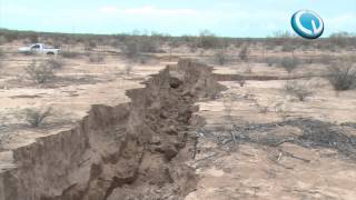 Noticieros Televisa Hermosillo  Sorprende enorme grieta a habitantes de Suaqui de la Candelaria [upl. by Melina]