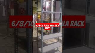 PRICE OF SLOTTED RACK WITH 6810 SHELVES PLATES METAL RACK FOR SHOP STORE HOME [upl. by Hammel693]