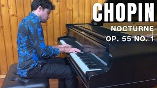 Chopin nocturne Op 55 no 1 F minor [upl. by Eissim]