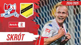 SKRÓT PODBESKIDZIE  WIECZYSTA KRAKÓW Betclic 2 LIGA [upl. by Ocko584]