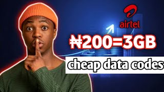 𝗗𝗮𝘁𝗮 𝗛𝗮𝗰𝗸 How I get Cheap Airtel data in 2024 [upl. by Octave]