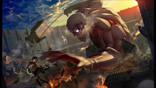 Attack On Titan Ost Armored titan theme Vocal mika kobayashi [upl. by Enattirb498]