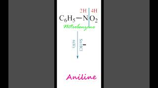 Preparation of Aniline from Nitrobenzene  Reduction of Nitrobenzene  Acid medium SnHCl  Class 12 [upl. by Lucania]