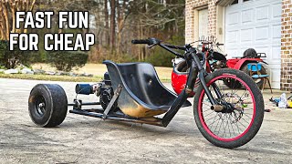 Why You NEED to Build a Cheap Drift Trike Trike Revival [upl. by Oibaf]