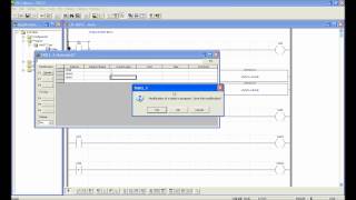 Modicon TSX Data Monitoring and Downloading [upl. by Negeam]