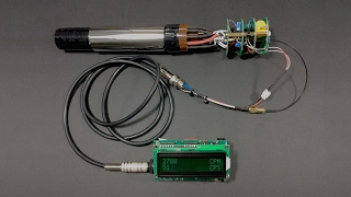 Gamma Scintillation Counter with FEU35 and BC408 1quot x 3quot plastic scintillator [upl. by Leonteen]