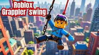 Roblox Grappler swing Spider Men [upl. by Iglesias]