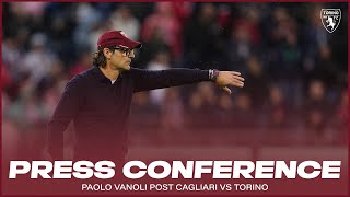 CAGLIARITORINO  PRESS CONFERENCE MISTER VANOLI🎙️ [upl. by Purpura]