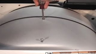 Whirlpool gas dryer how to take it apart [upl. by Ydner]