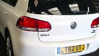 How to find your volkswagen golf mk6 Paint code location [upl. by Starlene]