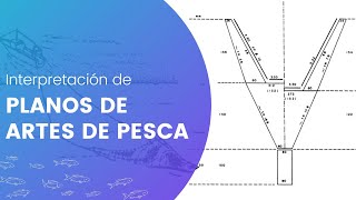 ARTES DE PESCA INTERPRETACIÓN y LECTURA de PLANOS  red de costa y de fondo de arrastre [upl. by Yenetruoc859]