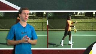 Handling High Balls on your Tennis Forehand [upl. by Fablan]