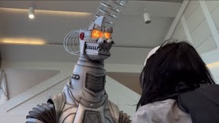 Odin Makes in MechaGodzilla Cosplay Winter SacAnime 2022 Separate clip [upl. by Aihsia]