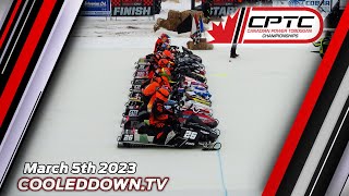 61st Annual FXR Canadian Power Toboggan Championships March 5th 2023 [upl. by Ahsemad816]