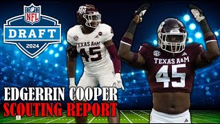 Edgerrin Cooper Draft Profile I 2024 NFL Draft Scouting Report amp Analysis [upl. by Ajad]