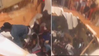 30 Injured When Floor Collapsed During College Party in South Carolina Cops [upl. by Sharos]