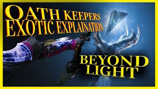 Destiny 2  Oath Keepers Exotic Review  Beyond Light 2020 [upl. by Pfaff]