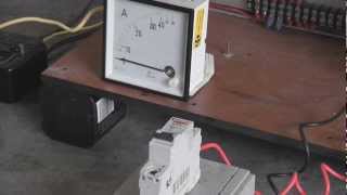 A 6 Amp AC breaker trips on DC at 240 Volts 30 Amps [upl. by Armelda]