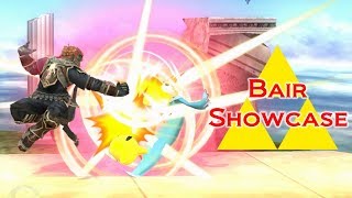 Smash 4  Ganondorf Bair Showcase [upl. by Sillad]