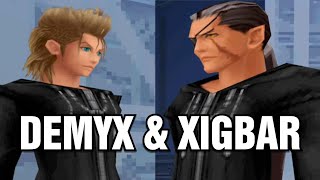 Every Demyx amp Xigbar Cutscene [upl. by Cerelly324]