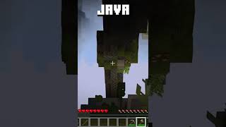 MINECRAFT JAVA VS BEDROCK [upl. by Roper]