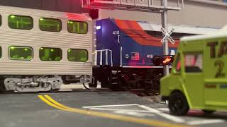 New Atlas Metra mp36 cab car and trailers [upl. by Kuth564]