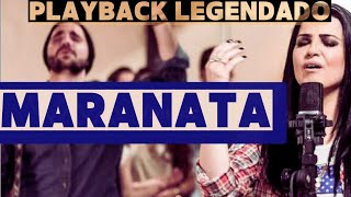 MARANATA  AVIVAH  PLAYBACK LEGENDADO [upl. by Echo]