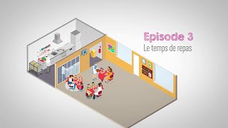 Episode 3  Le repas Comment prévenir les TMS pour les agents de la petite enfance [upl. by Cad]