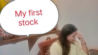 My first stock experience  Stock market for beginners stockmarket firststock [upl. by Hannahsohs]