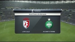 Lille OSC  AS SaintEtienne PES 2013  Ligue 1 20132014 3ème Journée  CPU Vs CPU [upl. by Sela765]