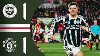 Mason Mount’s First United Goal  Brentford 11 Man Utd  Match Recap [upl. by Eelessej]