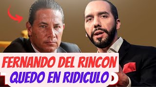 Fernando del Rincon no puede Creer la Gente Admira a Bukele [upl. by Aluk]