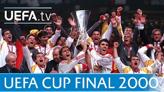 2000 UEFA Cup final highlights  GalatasarayArsenal [upl. by Efrem]