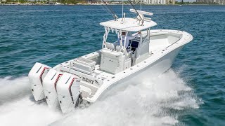 For Sale  2016 Yellowfin 36 powered by NEW triple 400R V10s [upl. by Debbi]