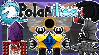 Outdated Polarities Mod All Bosses  Terraria [upl. by Mosra]