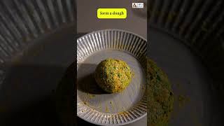 kothimbir vadi recipe  Maharashtrian tea time snack foodshorts shortsyoutube shots food [upl. by Imorej]