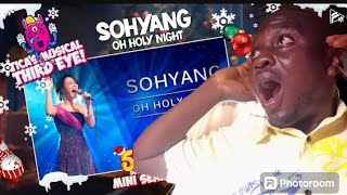 SHE KNOCKED THIS OUT THE PARK  SOHYANG OH HOLY NIGHT REACTION TMTE 535 SERIES0 [upl. by Ylliw]