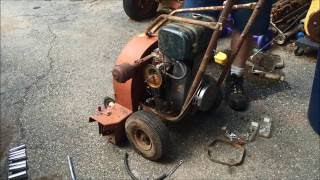 Part 4  8Hp Kohler K181 Giant Vac Leaf Blower [upl. by Cardwell]