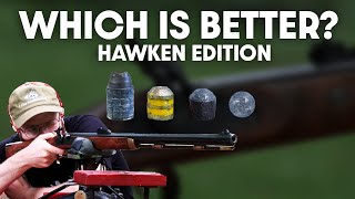 How effective are these traditional muzzleloading bullets  Hawken 50 Yard Penetration Test [upl. by Nowyt317]