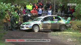 Saaremaa ralli 2023  Crash Offs Close calls Mistakes [upl. by Kcirdef]