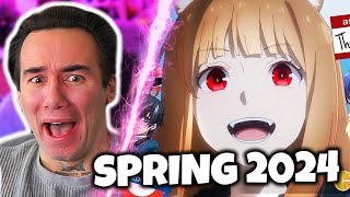 Spring Anime 2024 in a Nutshell  REACTION [upl. by Anas457]