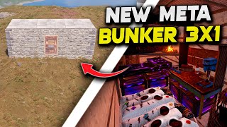 NEW 3x1 BUNKER META In Rust 2024  Rust Building Tutorial [upl. by Melody]