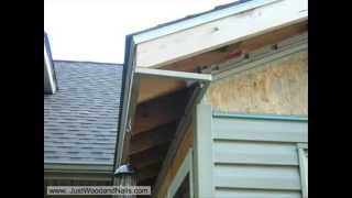 Installing Vinyl Soffit Porch Ceilings [upl. by Dnalyag]