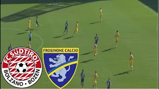 FC Südtirol vs Frosinone Calcio 11 Highlights  Serie B 20242025 [upl. by Caye]