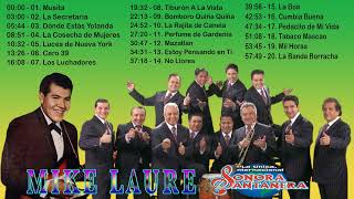 Sonora Santanera amp Mike Laure  Grandes Exitos  20 Canciones Cumbia [upl. by Tarr]